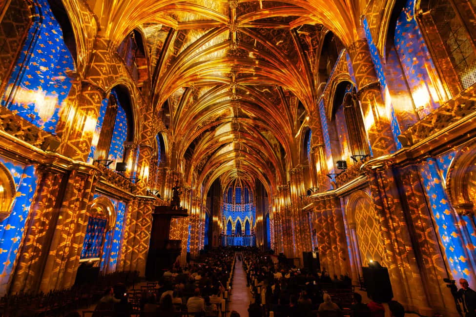 Nice Basilica: New Sound and Light Show – LUMINISCENCE - Nice’s Luminiscence in the Basilica: what it is really like