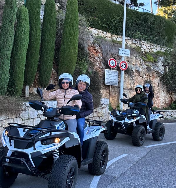 NICE BY ELECTRIC QUAD:panoramic tour from Nice - Route Map in Plain English: Cimiez, Place Masséna, Harbor, and Mont Boron
