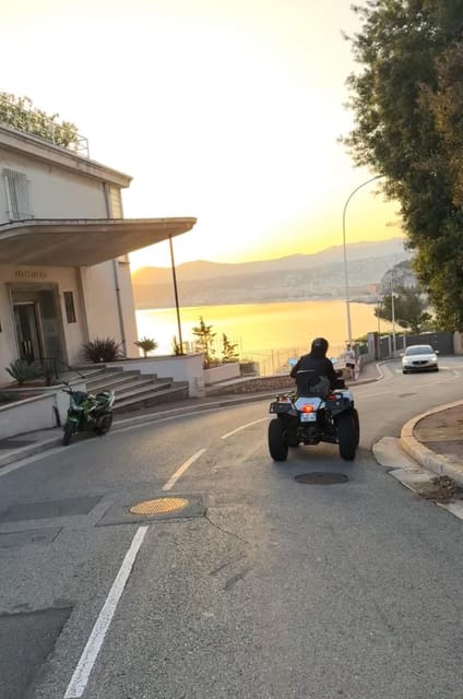 NICE BY ELECTRIC QUAD:panoramic tour from Nice - Value for Money at $117 per Group (Passenger Included)