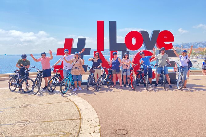 Nice City Best Highlights E-bike Tour - Stop 4: The #iloveNice overlook