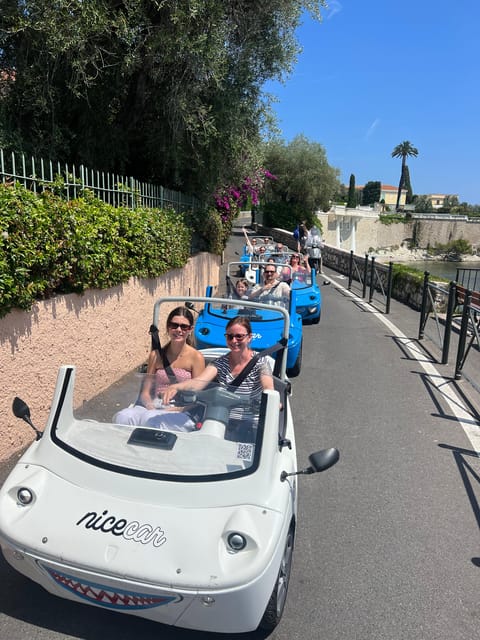 Nice: Exclusive Guided Tour in a One-of-a-Kind Electric Car - The vibe: electric “moped-car” fun along the French Riviera