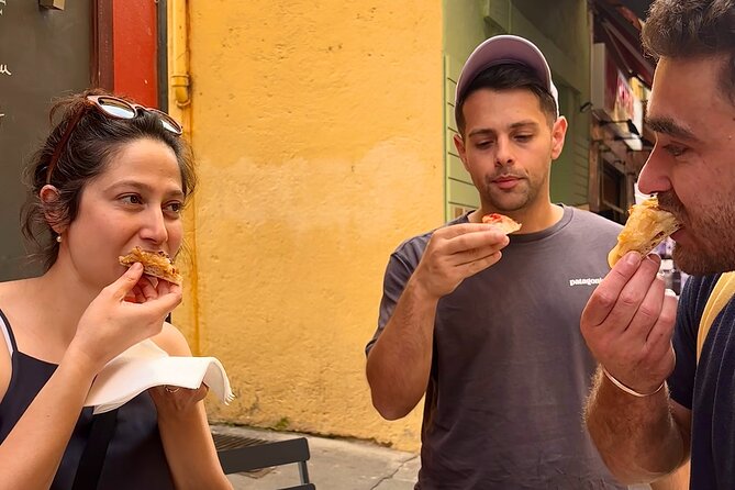Nice Food Tour: Food Tastings & Local Wine Experience in Nice - First bites at d’Aqui d’Aia: the flavors of Nice hit early