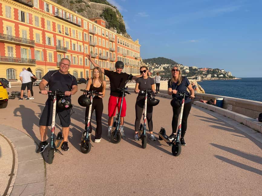 Nice: Must-Sees Electric Scooter Tour - Entering the scooter rhythm: helmets, basics, and where you start
