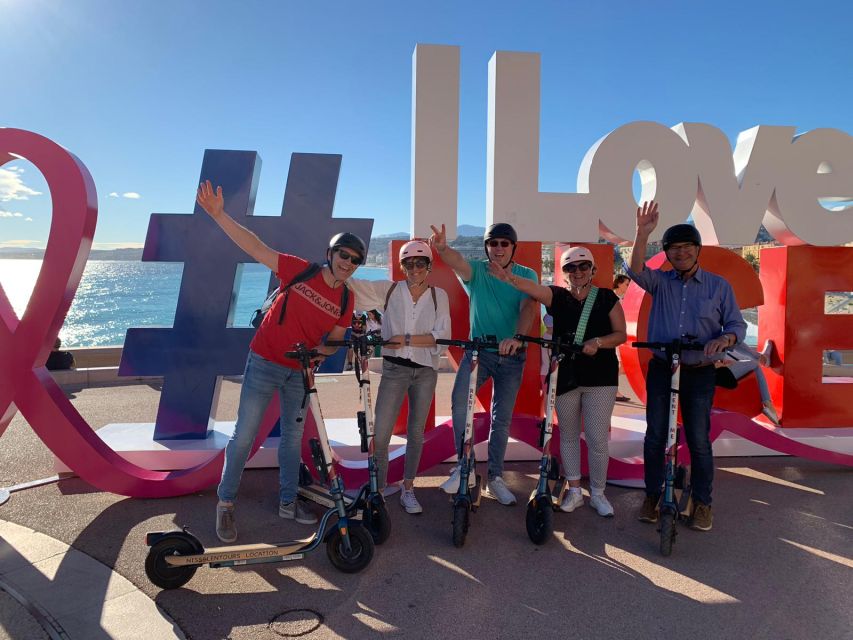 Nice: Must-Sees Electric Scooter Tour - From the shop to the Promenade: riding along the sea