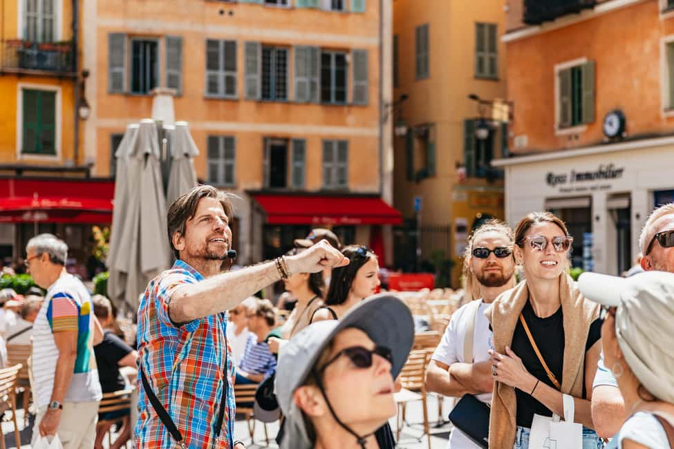 Nice: Old Town & Castle Hill Informative Guided Walking Tour - Vieux Nice cobblestones: shopping streets, churches, and little detours