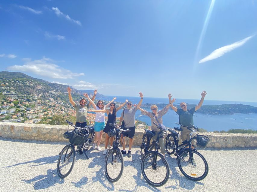 Nice: Panoramic French Riviera E-Bike Tour - The #ILOVENICE stop and harbor glamour (without the museum lines)