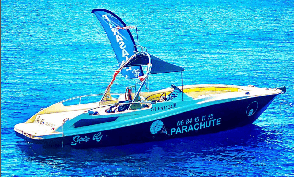Nice: Parasailing Adventure with French Riviera Views - Onboard Energy, Safety Talk, and the GoPro Option