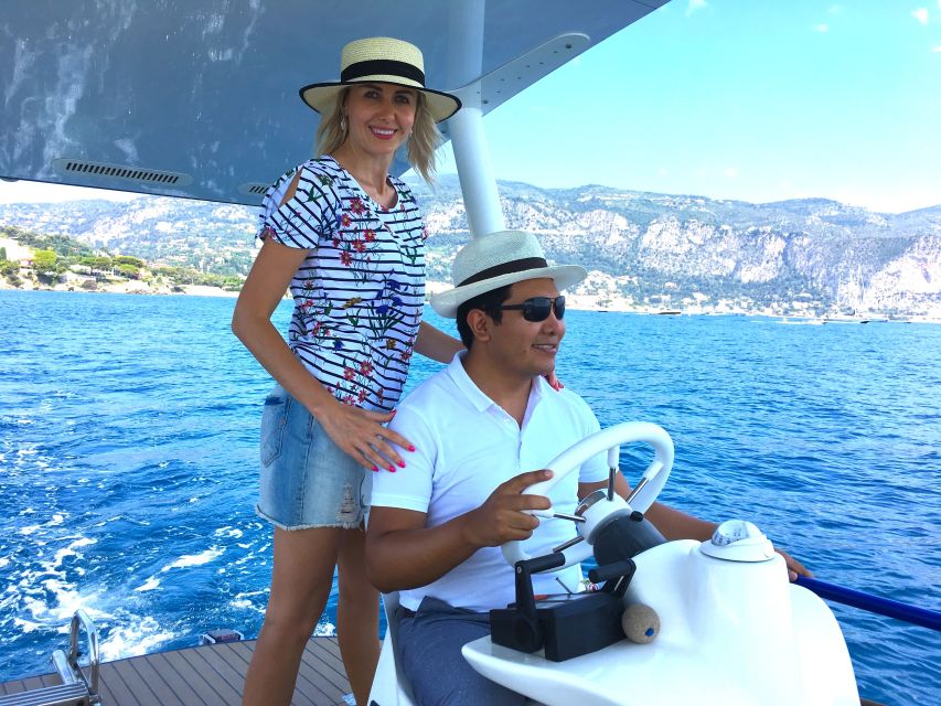 Nice: Private French Riviera Solar Boat Cruise - Duration Choices: 1 Hour Versus 2 Hours