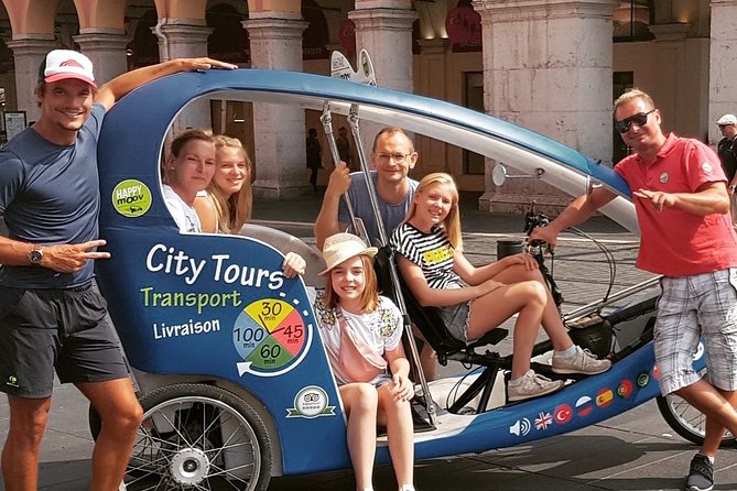 Nice: private guided Tour by electric taxi bike - Pickup and Timing in Nice’s Center (and Where You’ll End Up)
