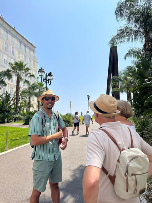 Nice: Sightseeing Walking Tour with certified tour guide - Cours Saleya and two church stops that give Old Nice its texture