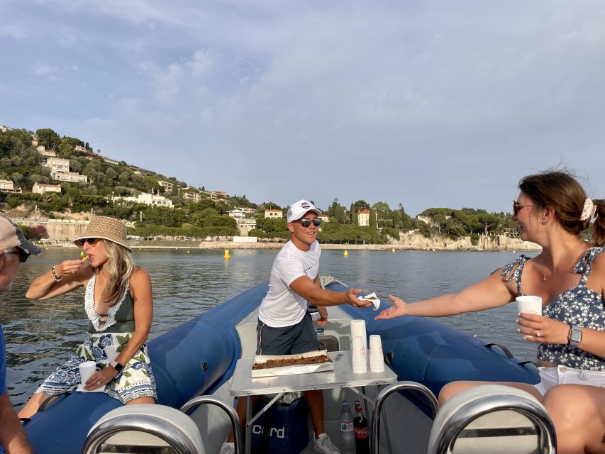 Nice: Sunset Boat Tour with Wine and Local Snacks - Guides make the difference: who you might meet