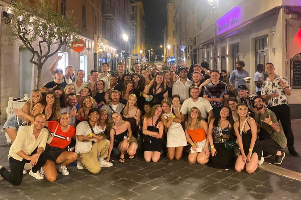 Nice: Ultimate Party Bar Crawl Free Shots & VIP Club Entry - Key points worth knowing before you go