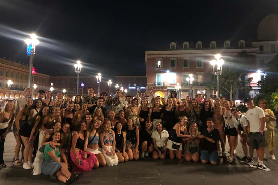 Nice: Ultimate Party Bar Crawl Free Shots & VIP Club Entry - The Old Town bar chain: what makes the stops work