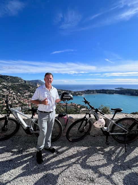 Nice: Villefranche Guided Electric Bike Tour - Safety and pace with a six-person group