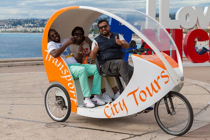 Nice: Visit of Nice by electrically assisted bike taxi 1 hour. - Stop-by-Stop: What You’ll See on the Nice Highlights Route