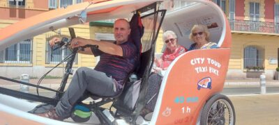 Nice : Visite privé 1H en Vélotaxi avec un guide local. - Place Massena and the Fountain of the Sun
