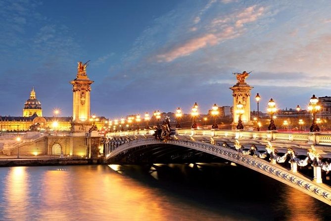 Night Paris / duration 2h - from 1 to 6 passengers - Opera, Place Vendôme, and the Louvre carousel