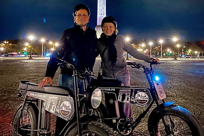 Night / Sunset Tour of Paris in Electric Bike - Pont Alexandre III and the Eiffel Tower: The Route Turns Into a Photo Machine