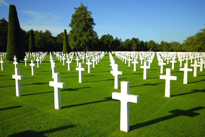 Normandy American & British DDay Beaches Halfday Tour from Bayeux - The American cemetery at Colleville-sur-Mer: where details matter