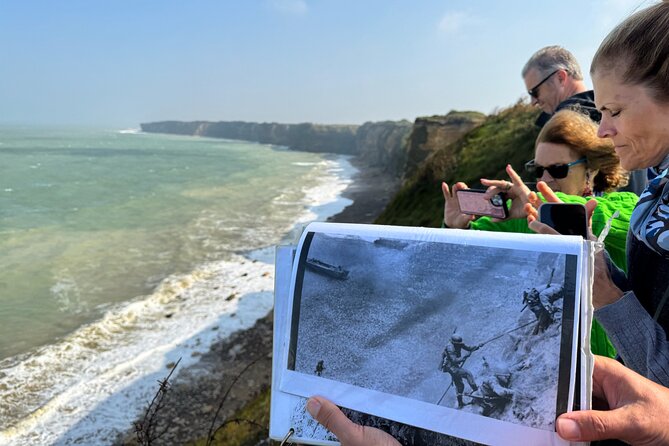 Normandy D-Day Beaches: Immersive Small Group Tour from Paris - Pointe du Hoc and the cratered cliffs
