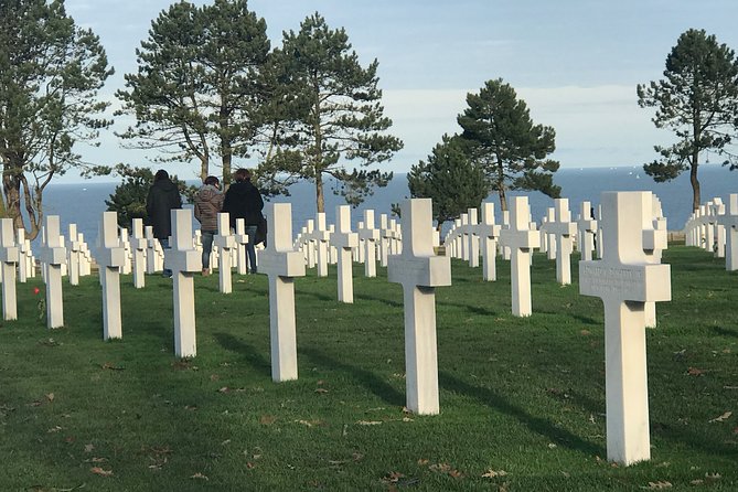 Normandy D-Day Beaches Private Day Trip with American Cemetery & Omaha Beach - Arromanches and the remains of the Mulberry harbor