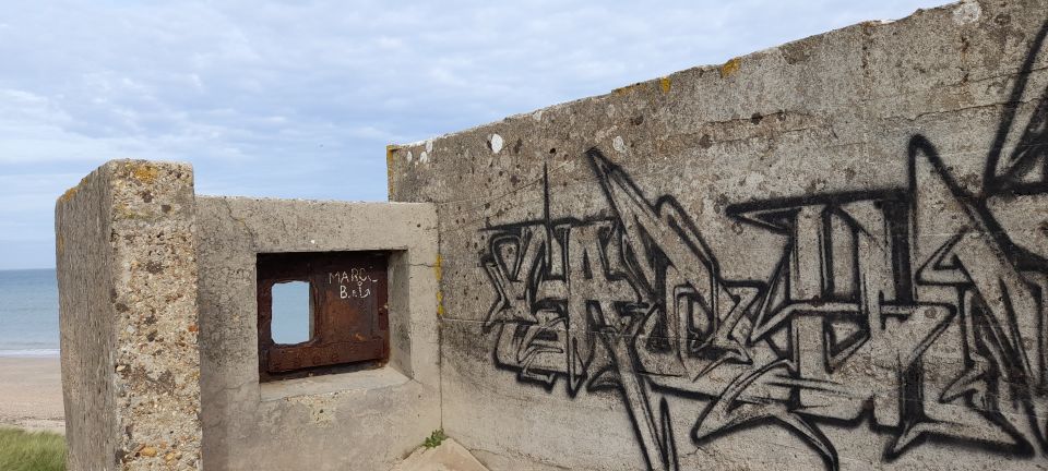Normandy D-Day Beaches Private Tour US sector from Caen - Pointe du Hoc and the German defenses