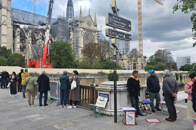 Notre Dame Outdoor Walking Tour and Entrance to Sainte Chapelle - Price and value: $79.81 for a guide plus a timed ticket