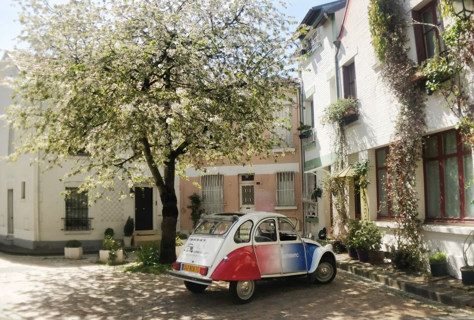 Off-the-Beaten Track in Paris: 2-Hour Vintage 2CV Tour - The route: what you’ll see, in human-sized pieces