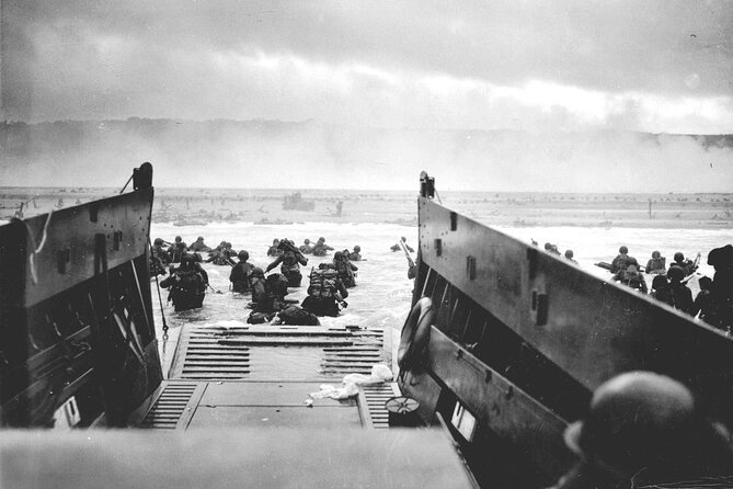 Omaha and Utah beaches - A one-van plan for Omaha and Utah without a rental car