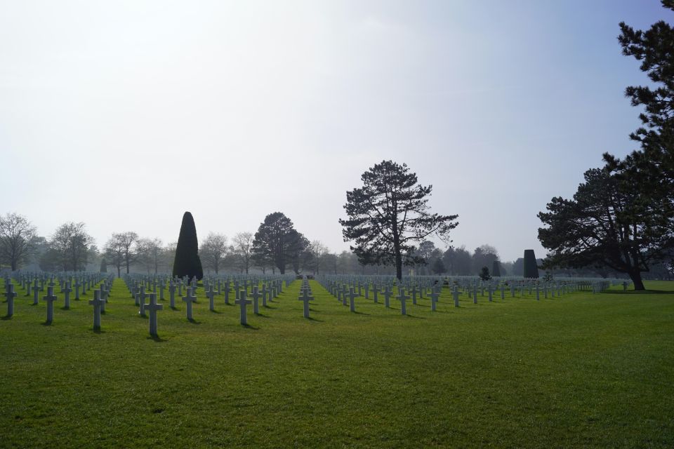 Omaha Beach and Colleville Cemetery Private Walking Tour - Key points to know before you book