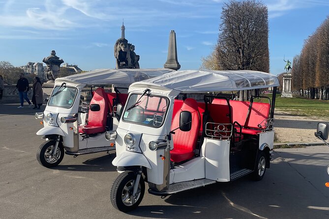 Original Paris E-TukTuk Tour - Key points to know before booking