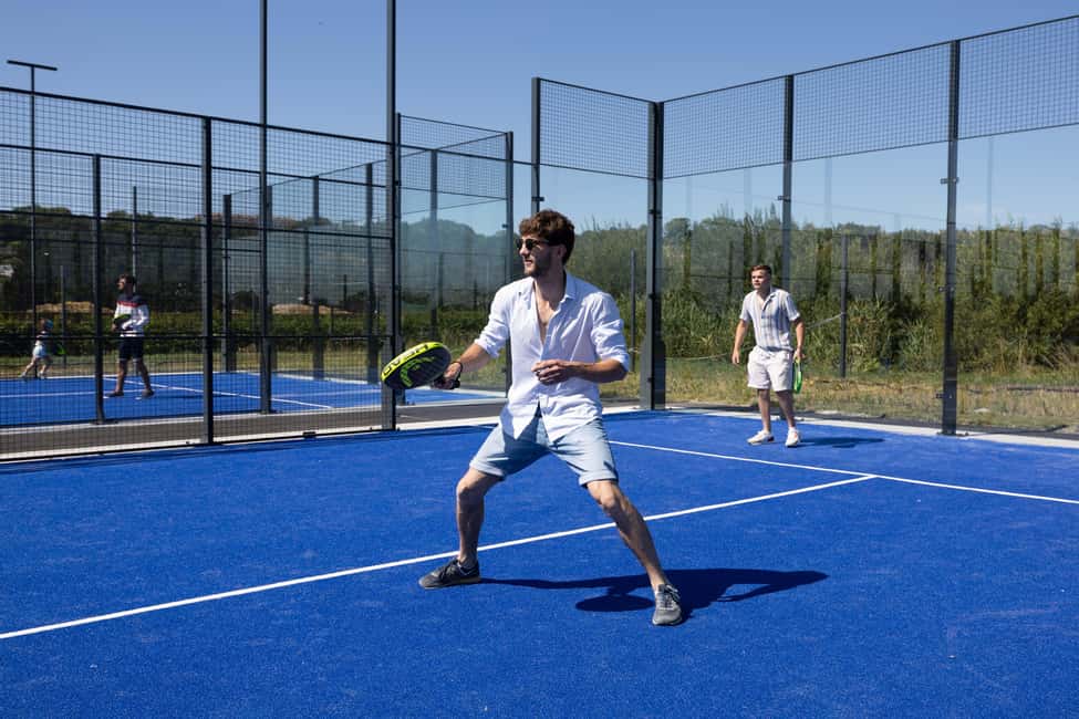 Padel Deauville - Arriving at DAMA Deauville