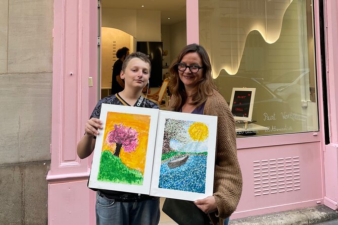 Painting Experience in an Art Café in Paris - What the $40 price really covers