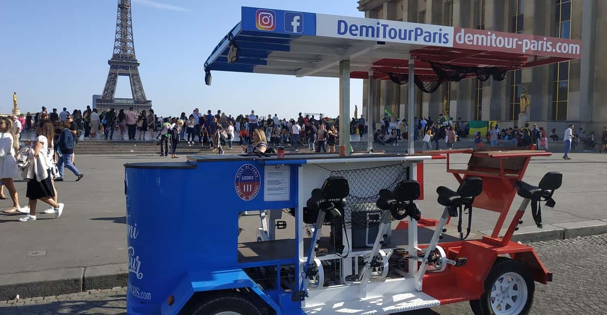 Paris: 1.5-Hour Eiffel Tower Beer Bike Tour - Who Will Enjoy This Paris Beer Bike?