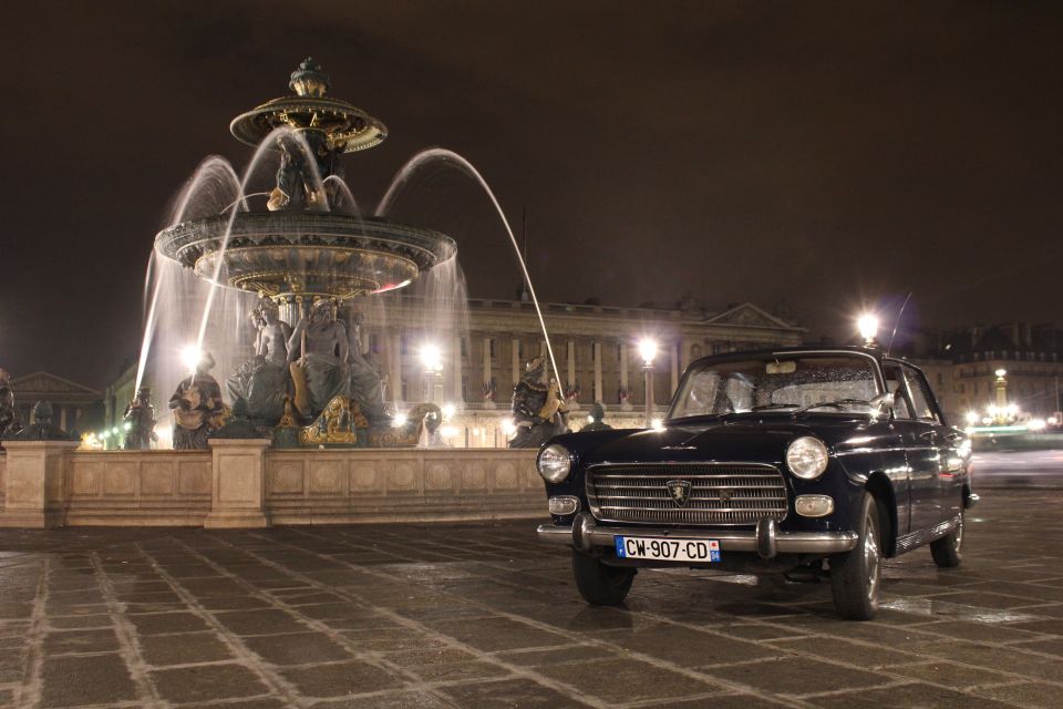 Paris: 1.5-Hour Vintage Car Night Tour - The Latin Quarter is the evening’s main historical sweep