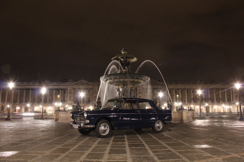 Paris: 1.5-Hour Vintage Car Night Tour - Notre Dame, the islands, and the ride back to Pont Marie