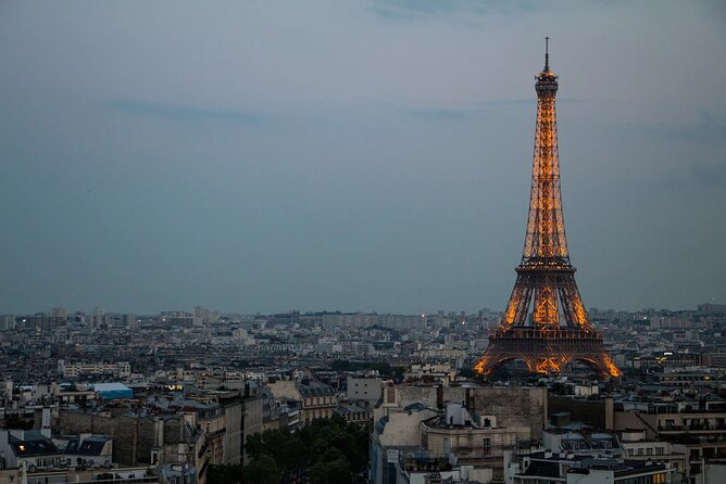 Paris 10-Hour Guided Louvre, Eiffel Tower & Seine River Cruise - The Eiffel Tower from the second floor