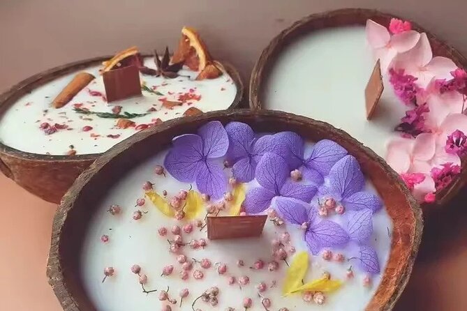 Paris 1e: Botanical scented Candle Making Workshop - Choosing Scents, Colors, and Decorations
