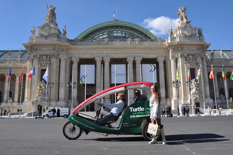 Paris: 2 hours Emily Tour in a Private Rickshaw bike - Saint-Michel and the Panthéon: iconic views without the line stress