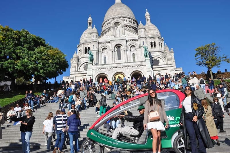 Paris: 2 hours Emily Tour in a Private Rickshaw bike - Estrapade lanes and Fossés Saint-Jacques: the Emily streets moment
