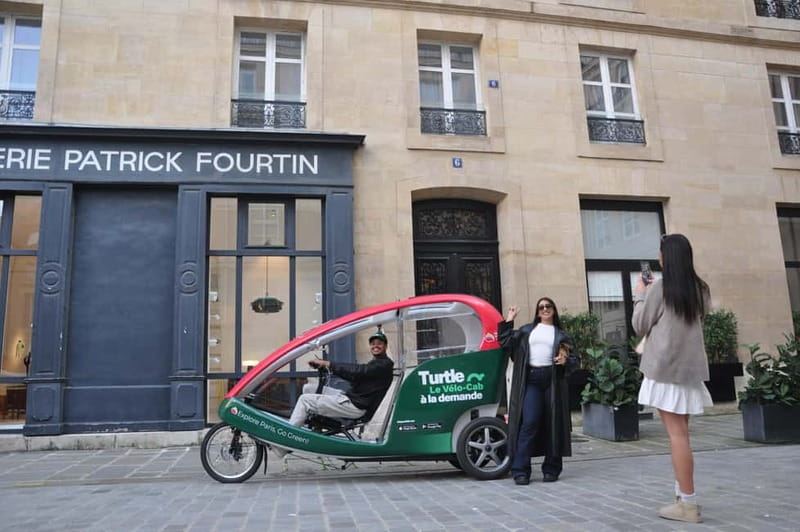 Paris: 2 hours Emily Tour in a Private Rickshaw bike - The electric rickshaw bike experience: comfort, timing, and photos