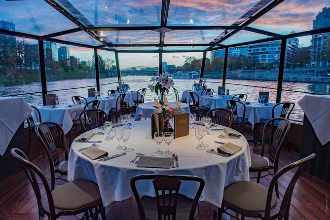 Paris 3-Course Gourmet Dinner and Sightseeing Seine River Cruise - The route you’ll see: from Édouard Glissant to the Eiffel sparkle