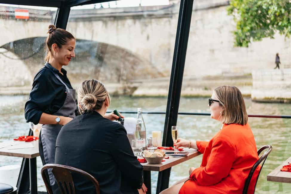 Paris : 3-Course Gourmet Dinner Cruise on Seine River - Champagne, Coffee, and On-Board Extras: Know What’s Included vs What Costs Extra