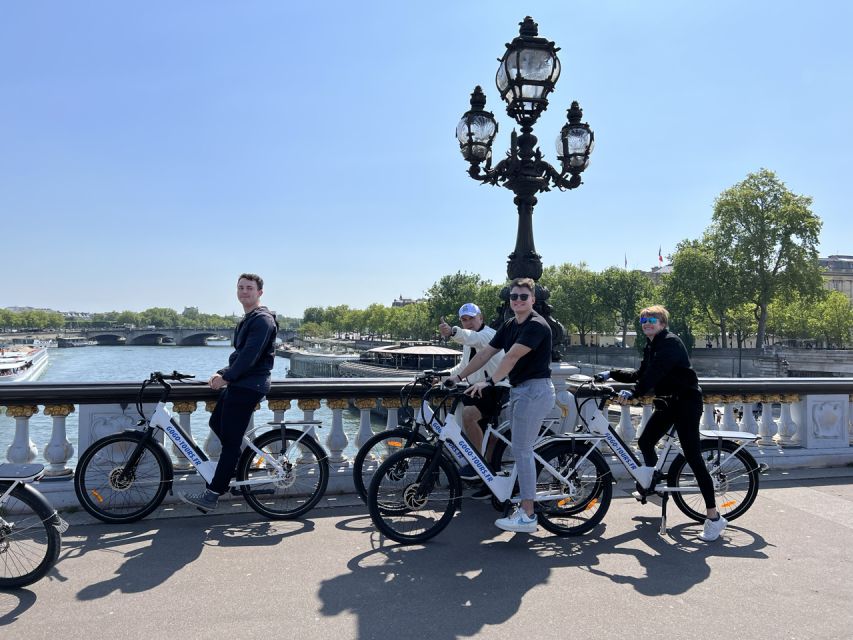 Paris: Afternoon E-Bike Guided Small Group Tour - Flame of Liberty and Arc de Triomphe: The Monument Chain Effect