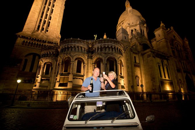 Paris and Montmartre 2CV Tour by Night with Champagne - Price Per Group, Not Per Seat: Is $344 a Good Deal?