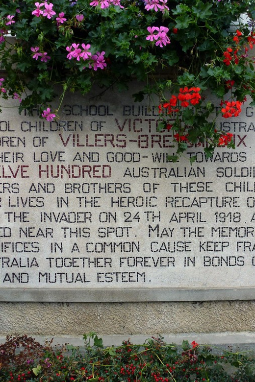 Paris: Anzac Day Day Tour to Villers Bretonneux - Leaving Paris for Villers-Bretonneux