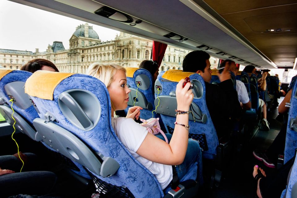 Paris: Audio-Guided Bus Tour & Seine River Cruise - The 1-Hour Seine Cruise on a Glass-Fitted Trimaran