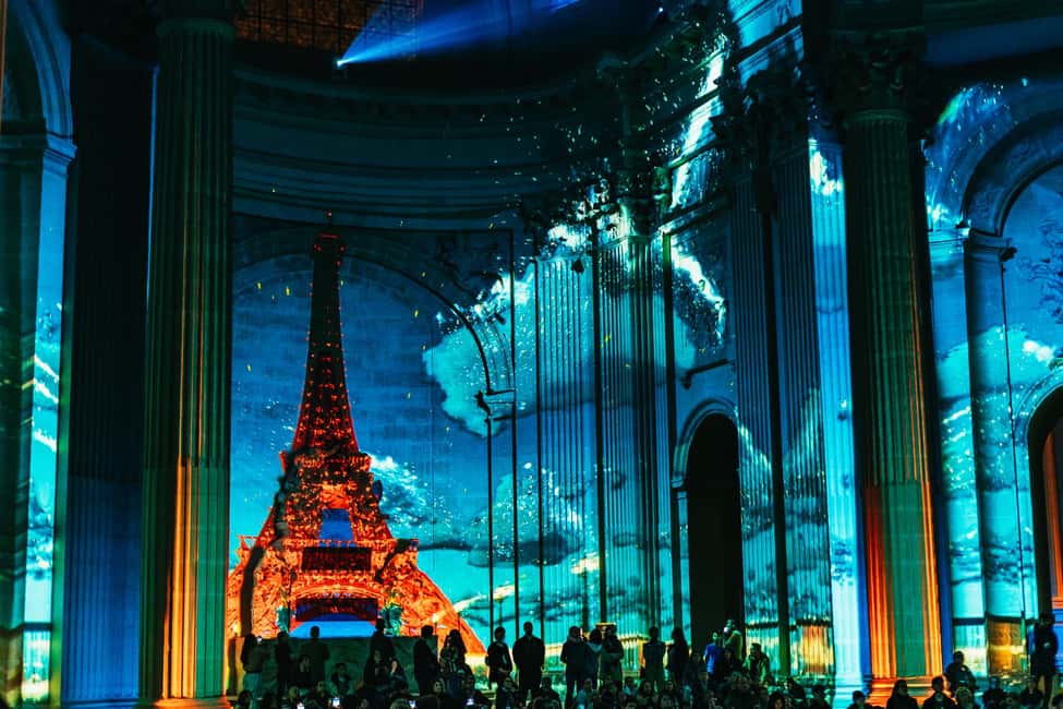 Paris: Aura Invalides Immersive Experience Entry Ticket - Dôme des Invalides at night: what Aura is really like