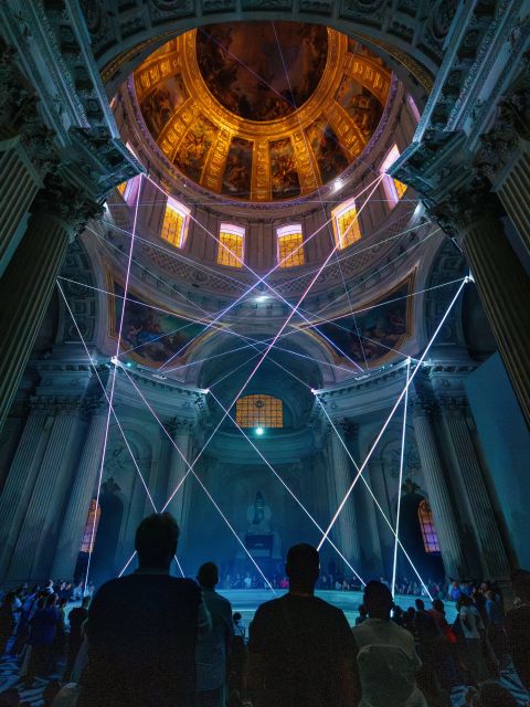 Paris: Aura Invalides Immersive Experience Entry Ticket - The three-part show: lights, video mapping, and spatial sound