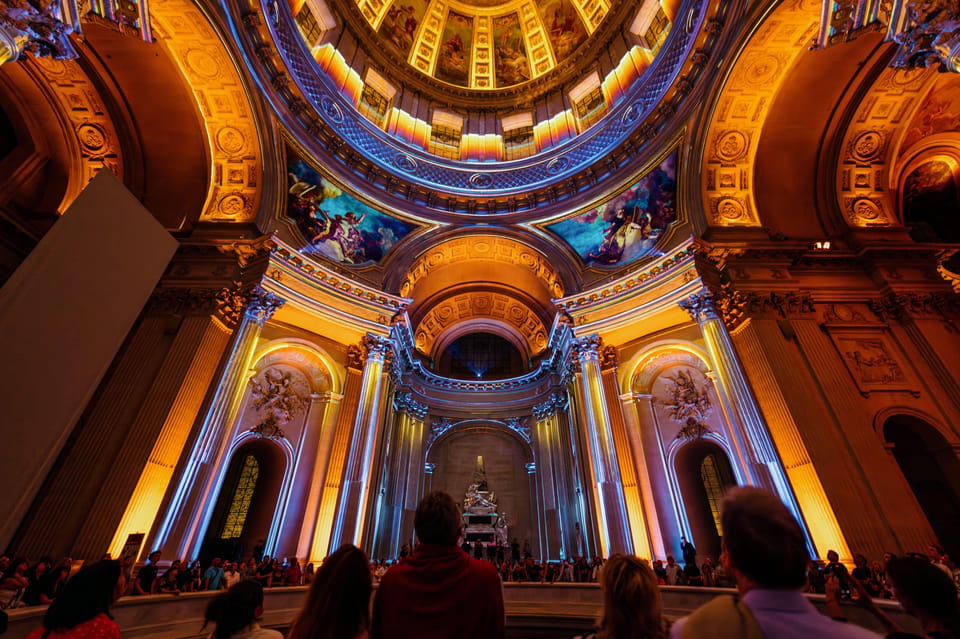 Paris: Aura Invalides Immersive Experience Entry Ticket - The comfort checklist: cold, stairs, sound, and flicker